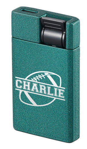 Visol Flatso Flat Torch Lighter – Personalized Sports Engraving
