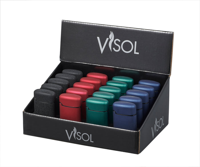 Visol Koala Color Retail Prepack - 20 Cigar Lighters