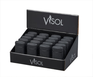 Visol Koala Black Retail Prepack - 20 Cigar Lighters