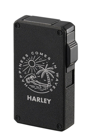Visol Glacier Double Torch Lighter – Personalized Traveler Engraving