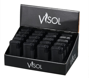 Visol Concave Retail Prepack - 20 Cigar Lighters