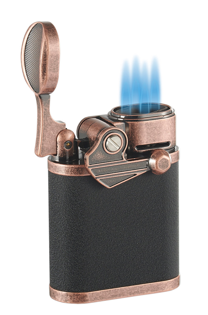 Visol Orient Copper Quad Flame Table Lighter