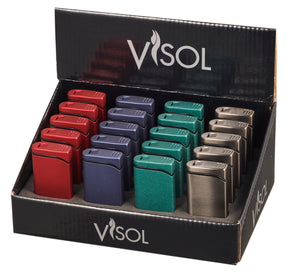 Visol Vista Color Retail Prepack - 20 Cigar Lighters