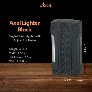 Visol Axel Single Torch Flame Cigar Lighter
