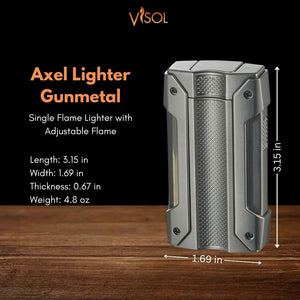 Visol Axel Single Torch Flame Cigar Lighter