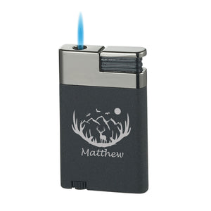 Visol Alton Single Torch Lighter – Personalized Hunting Engraving