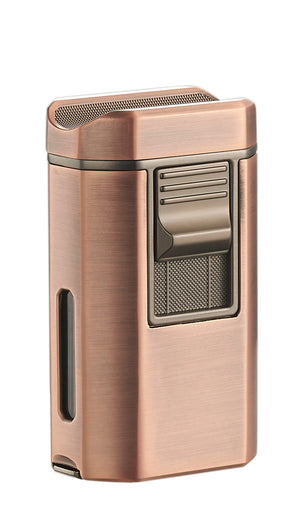 Visol Boulder Quad Torch Flame Lighter - Bronze