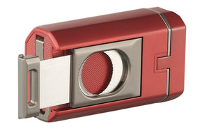 Visol Boulder Quad Torch Flame Lighter - Red