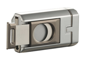 Visol Boulder Quad Torch Flame Lighter - Silver