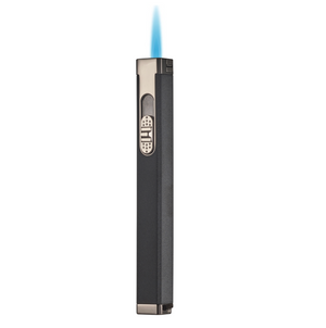 Visol Canary Single Torch Cigar Lighter with Built-In Punch Cutter