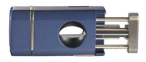 Visol Diablo Triple Torch Flame Lighter w/ Spring V Cutter - Navy Blue