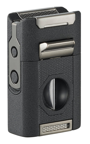 Visol Joplin Quad Torch Flame Lighter - Black