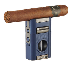 Visol Joplin Quad Torch Flame Lighter - Blue