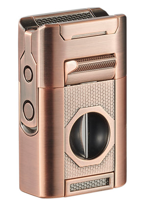 Visol Joplin Quad Torch Flame Lighter - Bronze