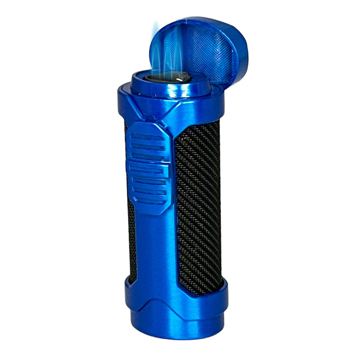 Visol Marlin Triple Flame Torch Lighter - Blue