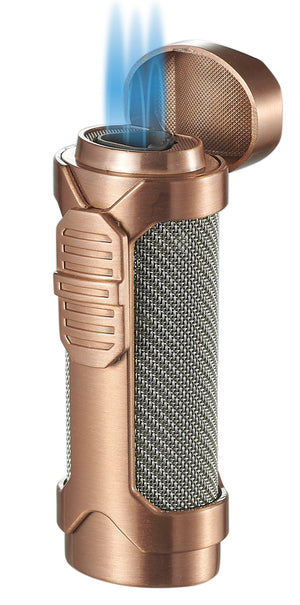 Visol Marlin Triple Flame Torch Lighter - Bronze