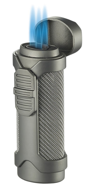 Visol Marlin Triple Flame Torch Lighter - Gunmetal