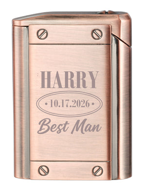 Visol Olympus Triple Torch Lighter – Personalized Groomsman & Best Man Engraving