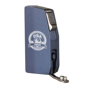 Visol Sierra Dual Torch Lighter – Personalized USA Patriotic Engraving