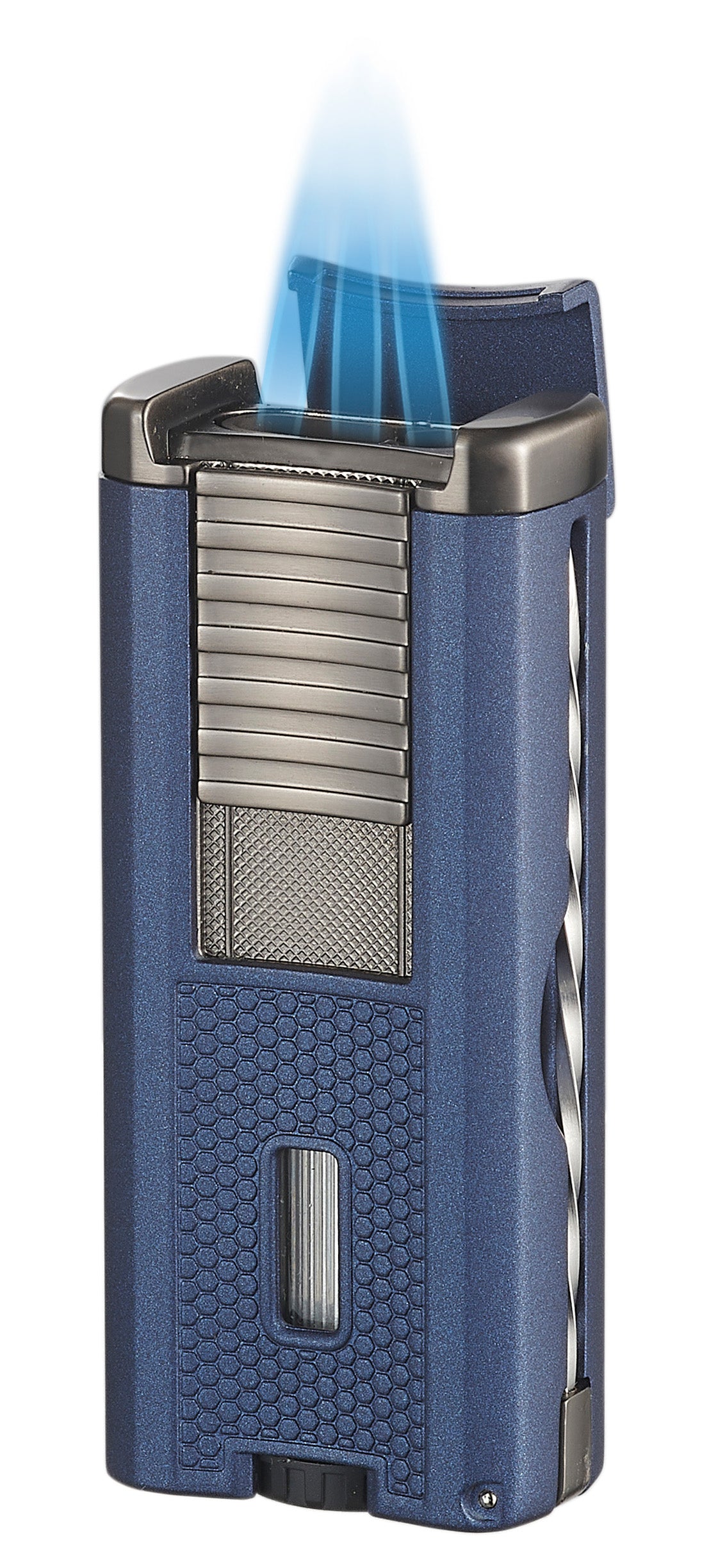 Visol Striker Triple Torch Flame Lighter with Cigar Poker