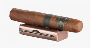Visol Striker Triple Torch Flame Lighter with Cigar Poker - Bronze