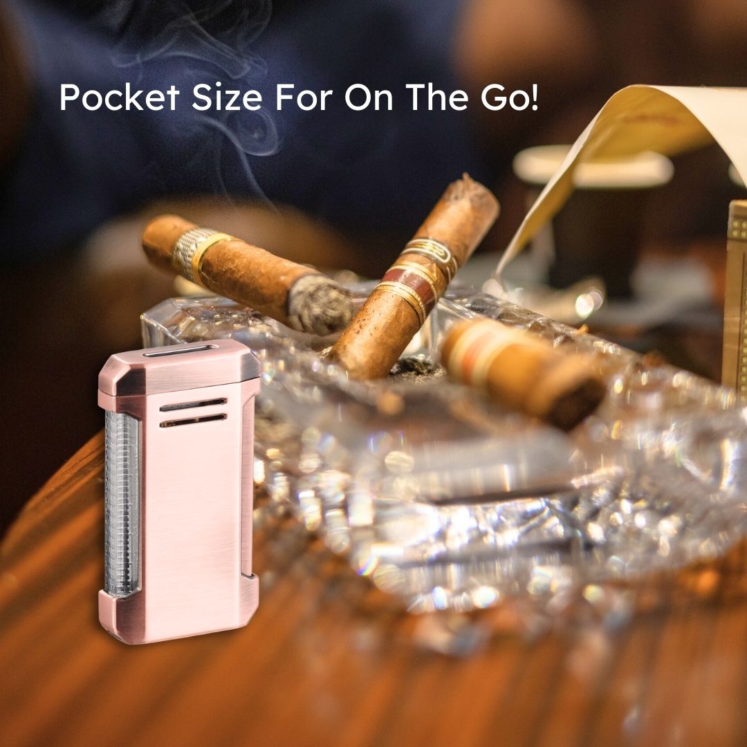 pocket cigarette lighter Visol Vinson Flat Torch Flame Lighter with Cigar Punch pocket cigarette lighter Visol Vinson Flat Torch Flame Lighter with Cigar Punch