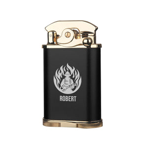 Visol Retro Triple Torch Lighter – Personalized Firefighter Engraving