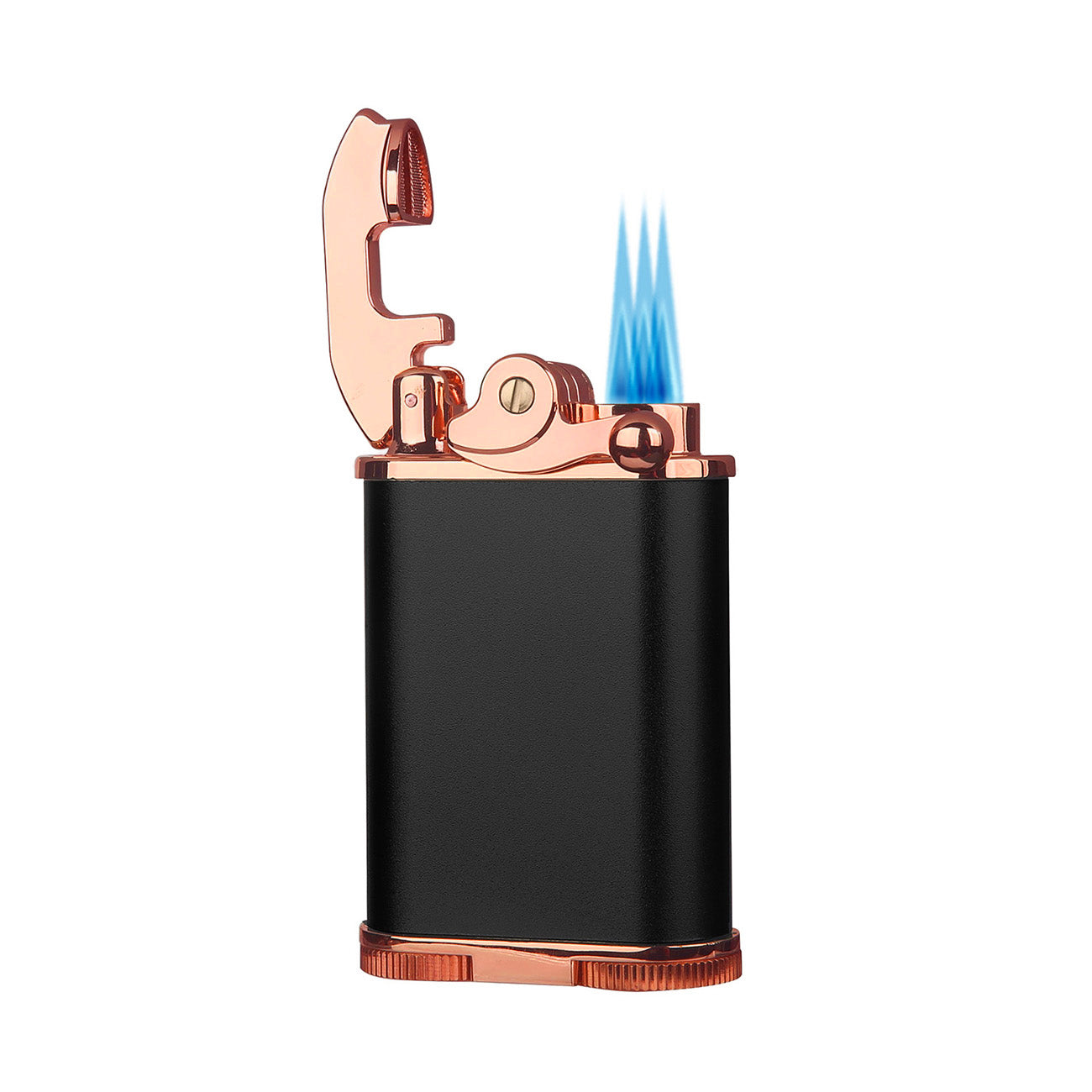 gas lighter for cigarette Dy-F019 Smoking Disposable or Refillable Electronic Windproof Butane Metal - Windproof Lighter and Lighter with Gas price How is my logo applied Good Luck Dice Jet Flame