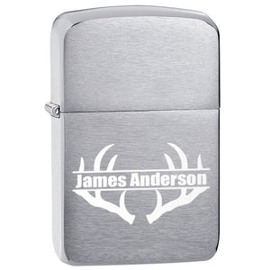 Hunting and wildlife engraving options for Zippo 1941 Replica lighter