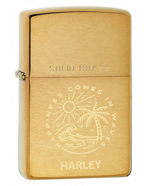 Traveller and adventure engraving design choices for Zippo 204