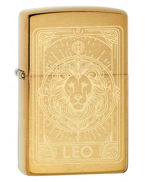 Twelve zodiac sign engraving designs available for Zippo lighter