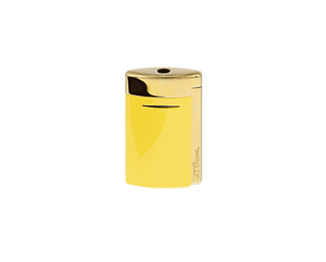 S.T. Dupont MiniJet Pastel Yellow and Gold Lighter