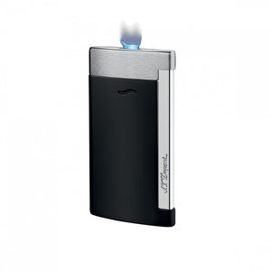 S.T. Dupont Slim 7 Black Matte Flat Flame Lighter