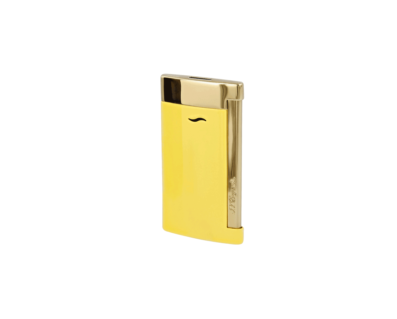 S.T. Dupont Slim 7 Lighter - Pastel Yellow & Gold – Lighters Direct