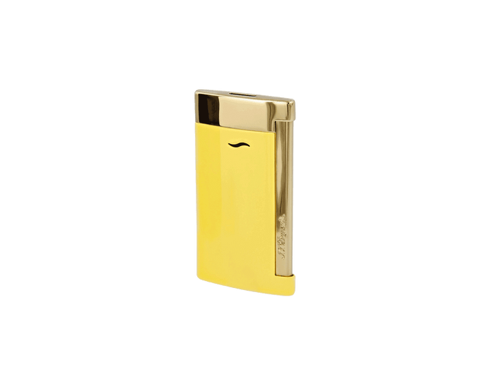 S.T. Dupont Slim 7 Lighter - Pastel Yellow & Gold