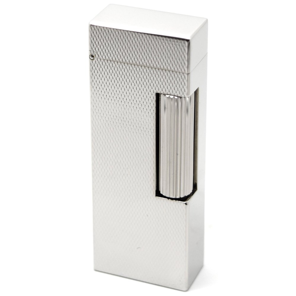 Dunhill Rollagas Canvas Palladium Plated Lighter- Black – Lighters Direct