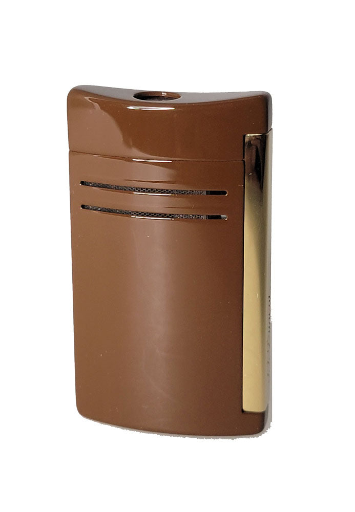 S.T. Dupont MaxiJet Brown and Gold Lighter