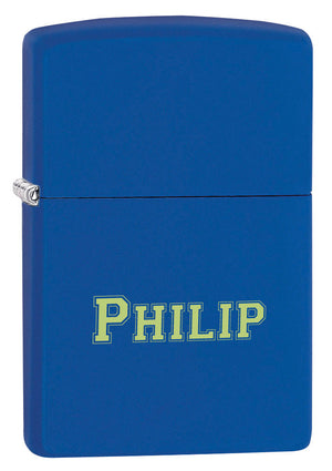 Zippo Royal Blue Matte Lighter