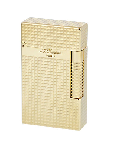 S.T. Dupont Le Grand Cling Diamond Head Yellow Gold Lighter  