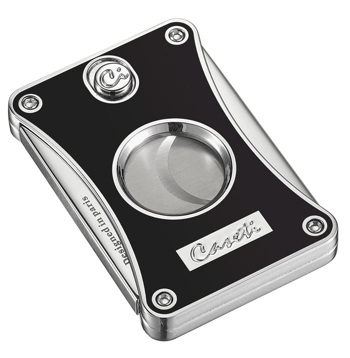 Caseti Dion Black Double Guillotine Cigar Cutter