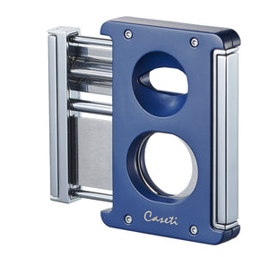 Caseti Trident X 3-in-1 Cigar Cutter - Navy Blue