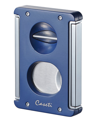 Caseti Trident X 3-in-1 Cigar Cutter - Navy Blue