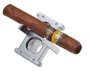Caseti Trident X 3-in-1 Cigar Cutter - Chrome