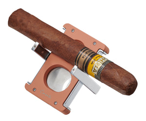 Caseti Trident X 3-in-1 Cigar Cutter - Salmon