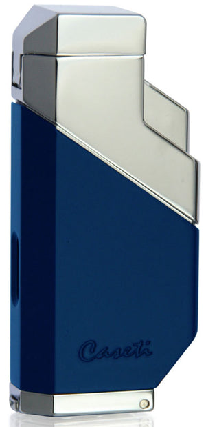 Caseti Cozmo Triple Flame Lighter - Matte Blue