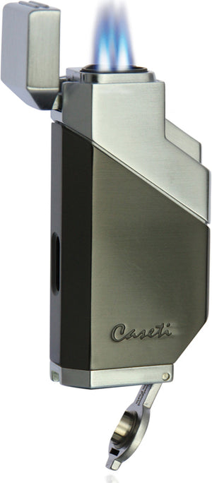 Caseti Cozmo Triple Flame Lighter - Gunmetal