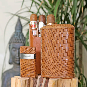 Brizard & Co Showband 3 Gordo Bali Cigar Case