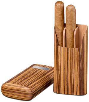 Zebrawood Cigar Case