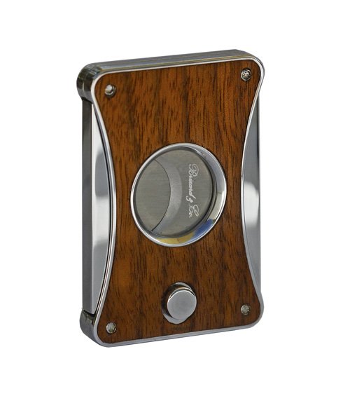 Brizard and Co Elite Series 2 Curly Walnut Wood Cigar Cutter