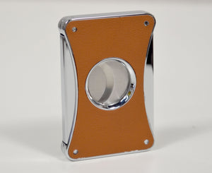 Brizard and Co Elite Series 2 Augusta Green and Tan Leather Cigar Cutter